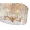 Z-Lite Glacier Flush Mount, 5-Light, 16.75 In.W x 8 In.H, Modern Gold/Clear 1943F16-MGLD - alternate 2